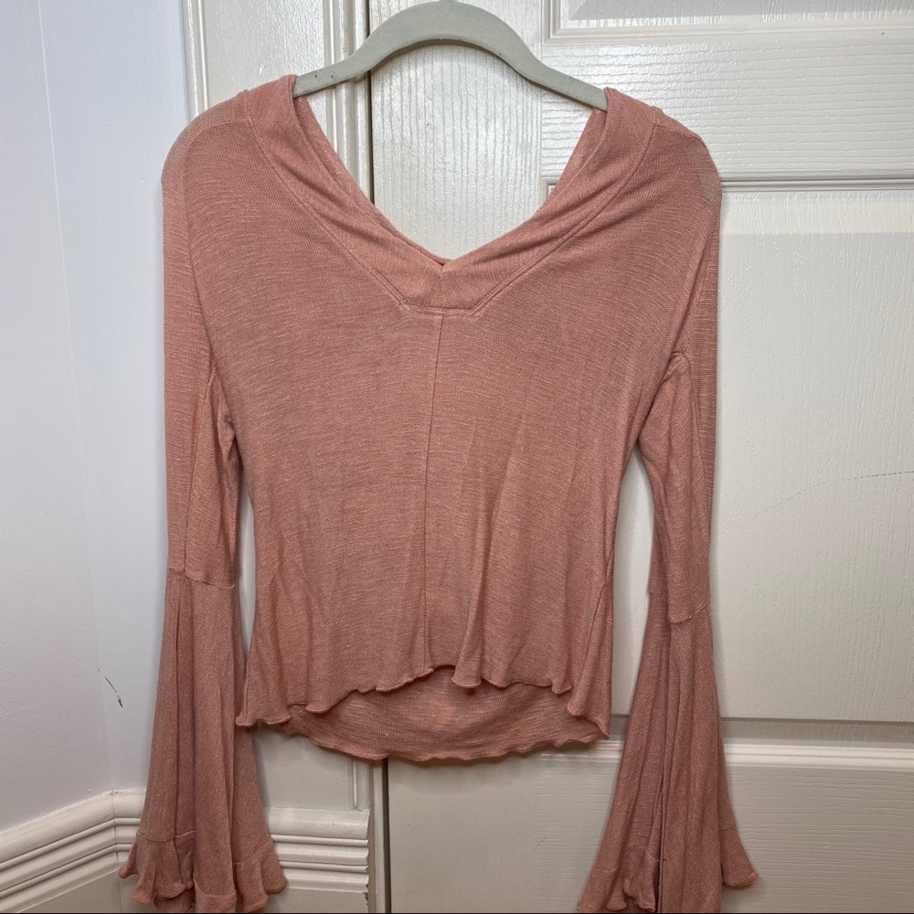 Blush Long Sleeve Top